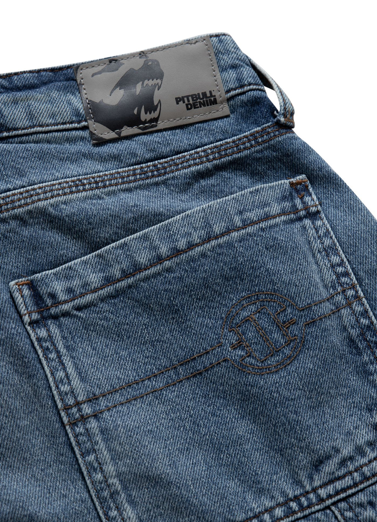 Kurze Jeansshorts Carpenter - Blau