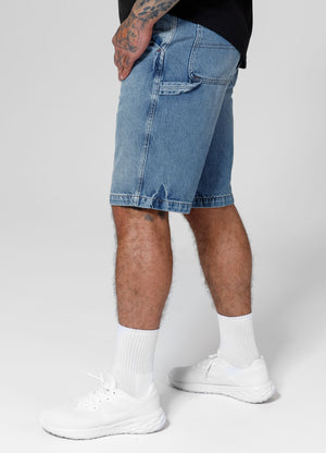 Kurze Jeansshorts Carpenter - Blau