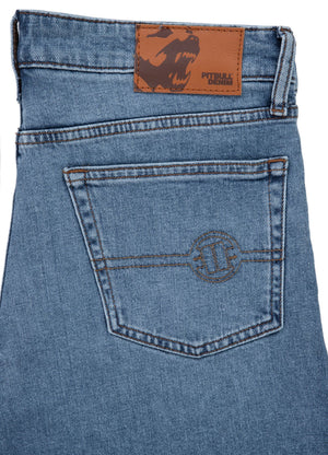 Kurze Jeansshorts Highlander - klassische Waschung