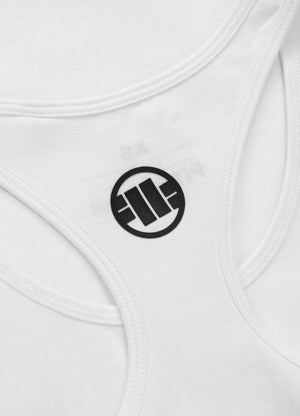 Damen Tank Top Slim Fit PITBULL R - Weiß