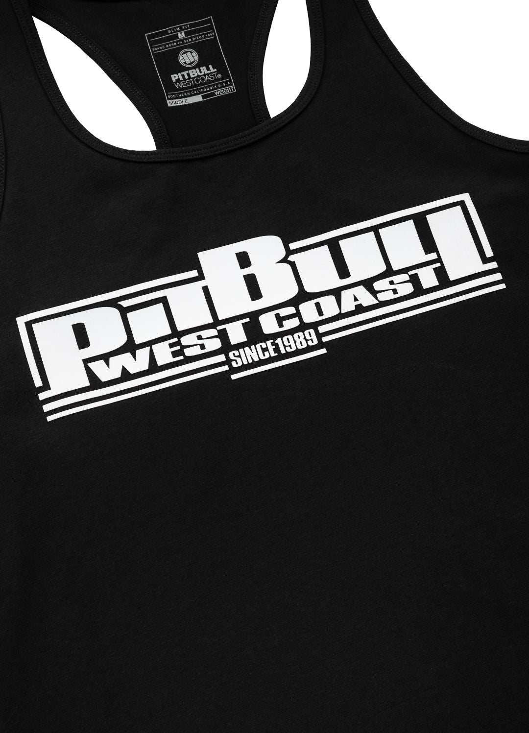 Women's Tank Top Slim Fit Classic Boxing - Pitbull.eu