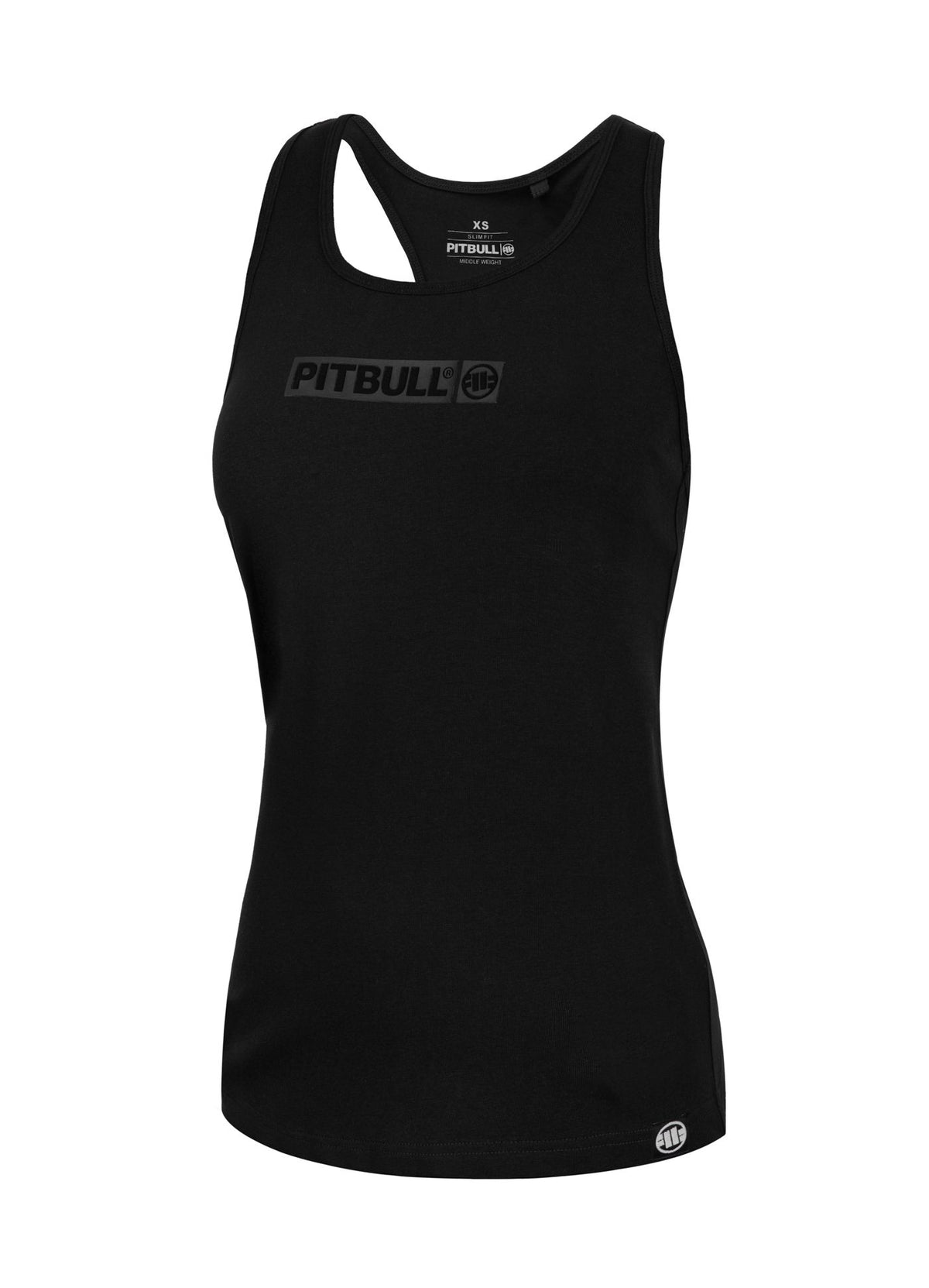 Frauen Tanktop Slim Fit Hilltop - Schwarz