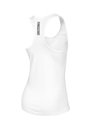 Frauen Tanktop Slim Fit Hilltop - Weiß