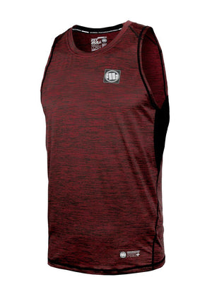 Tank Top Performance KLEINES LOGO Rot