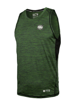 Tank Top Performance KLEINES LOGO Olive