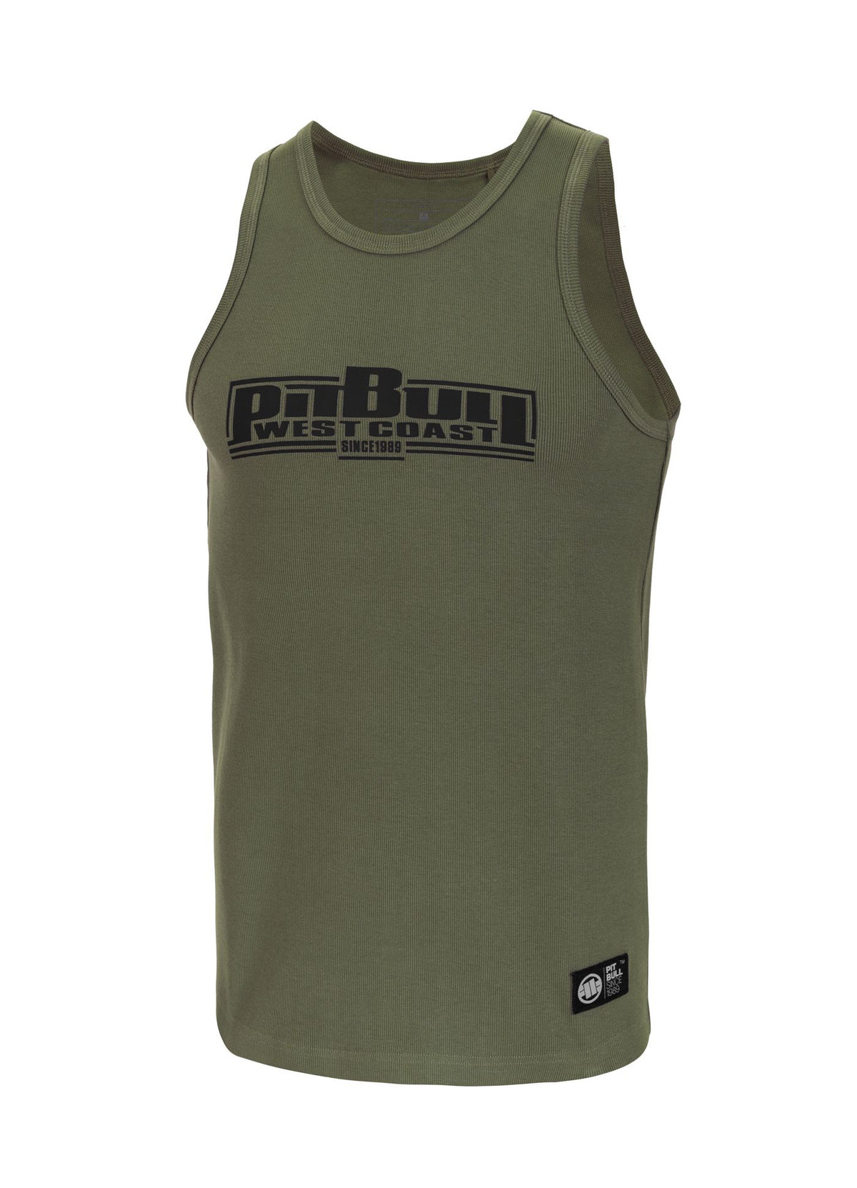 Tanktop Rib Classic Boxing - Olivgrün