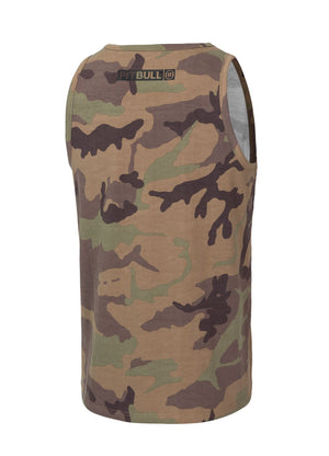 HILLTOP – Schmal geschnittenes Tanktop mit Camouflage-Muster