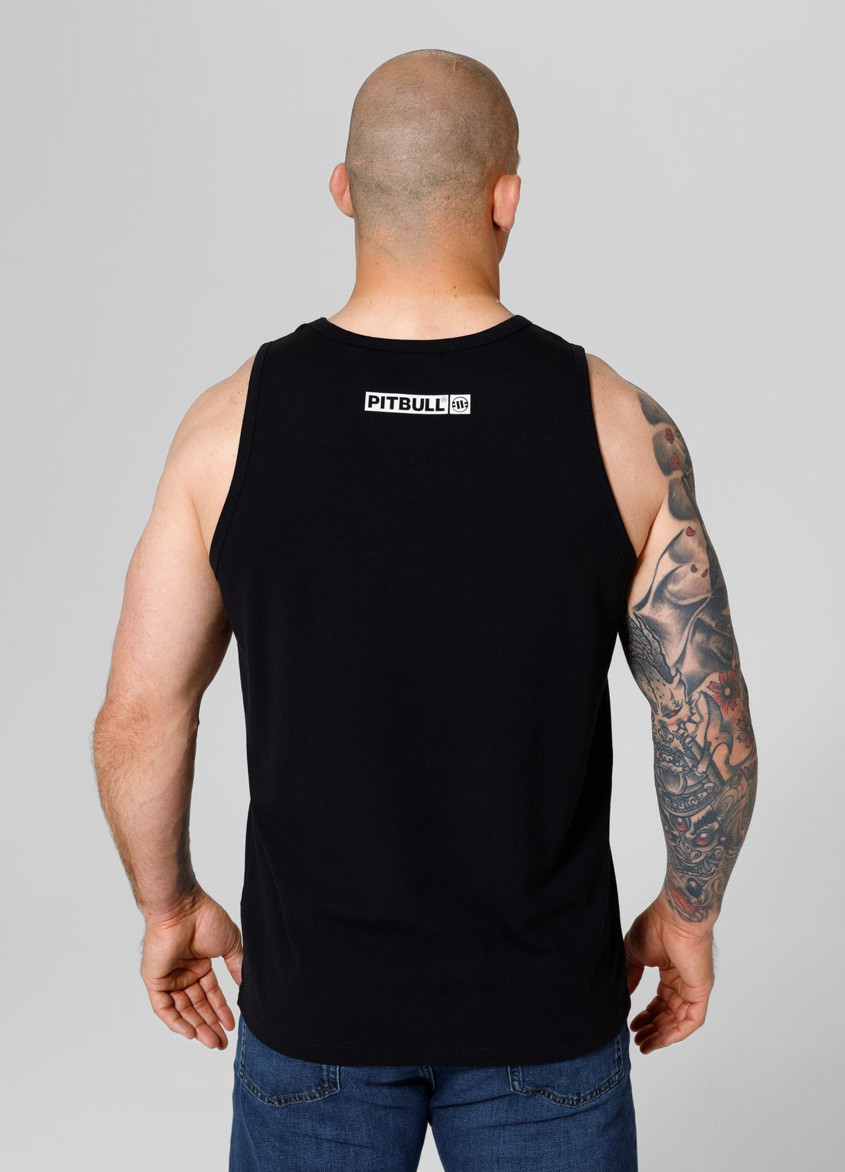 Tanktop Slim Fit Hilltop - Schwarz