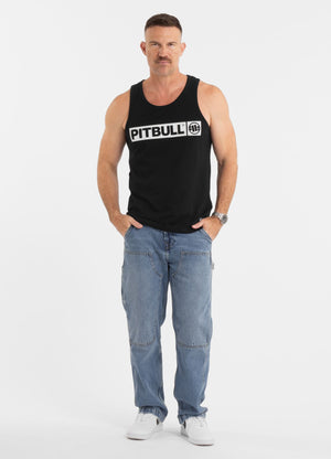 Tanktop Slim Fit Hilltop - Schwarz