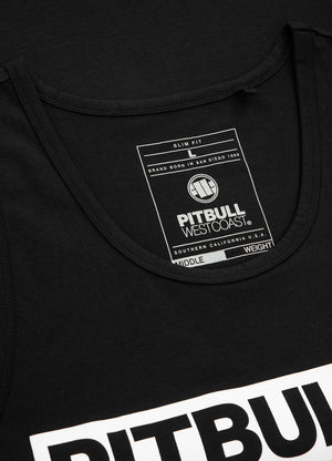 Tanktop Slim Fit Hilltop - Schwarz