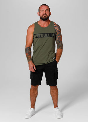 Tanktop Slim Fit Hilltop - Olivgrün