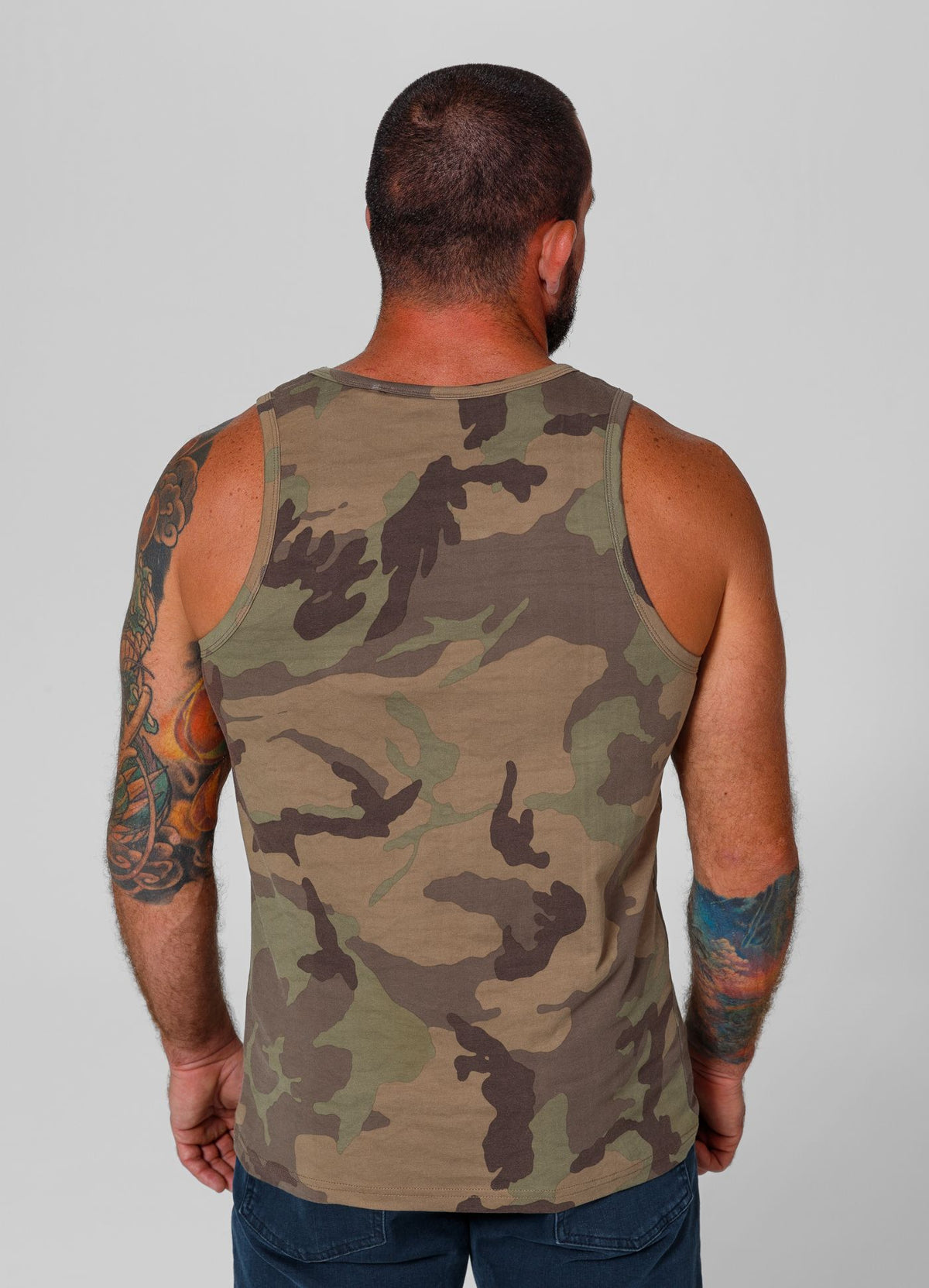 Tanktop Small Hilltop - Woodland Camoflage