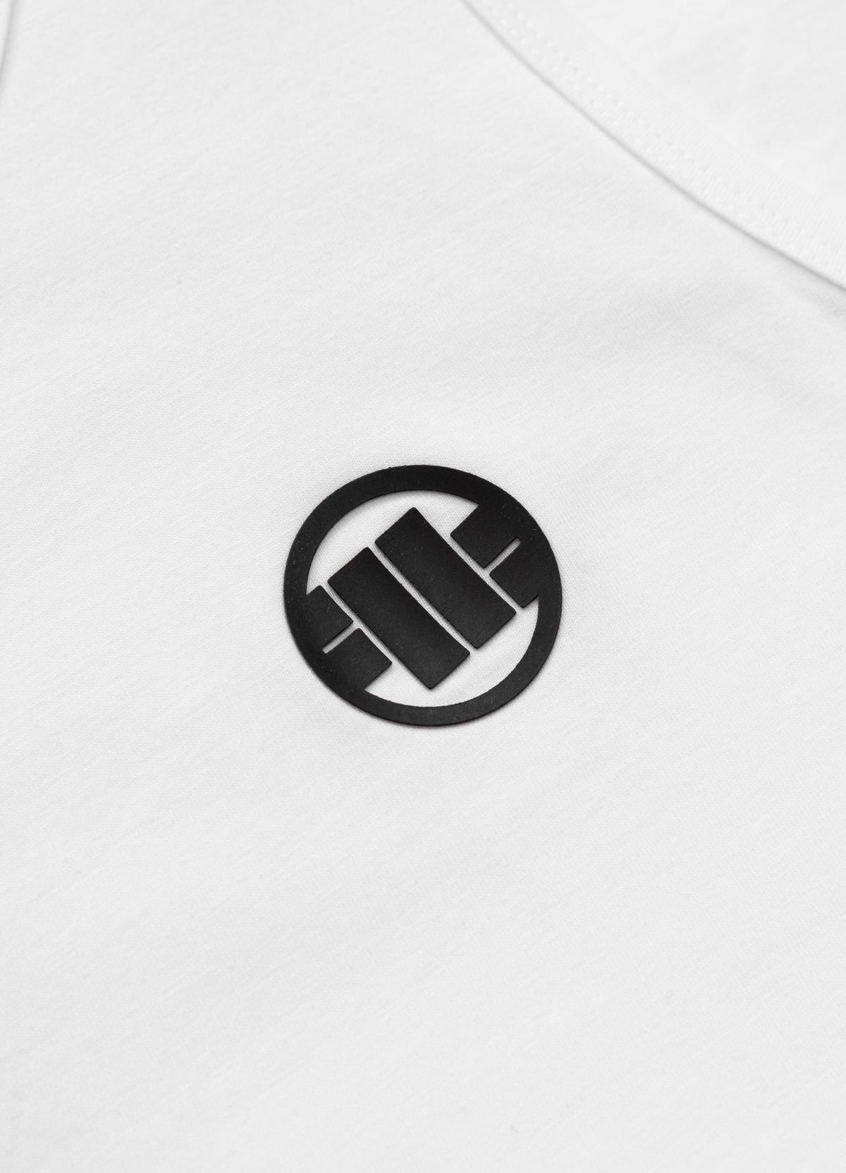 Tanktop Slim Fit Small Logo - Weiß