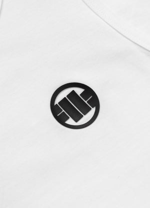 Tanktop Slim Fit Small Logo - Weiß