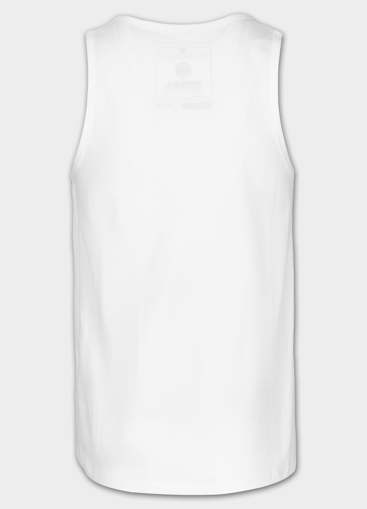 Tanktop Slim Fit Small Logo - Weiß