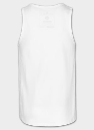 Tanktop Slim Fit Small Logo - Weiß