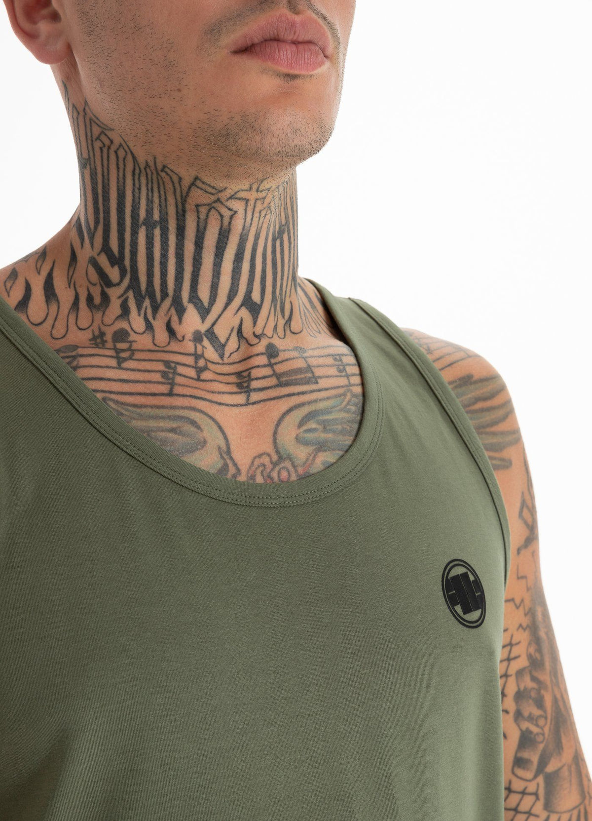 Tanktop Slim Fit Kleines Logo