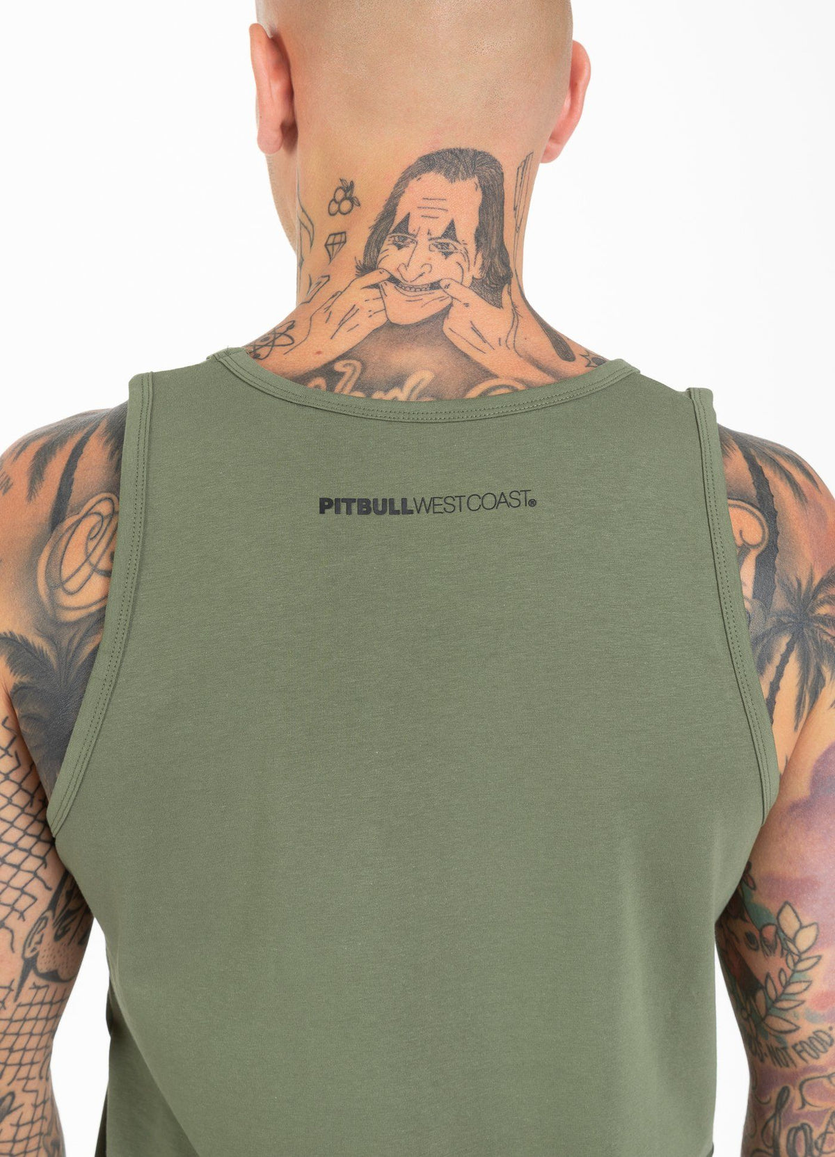 Tanktop Slim Fit Kleines Logo