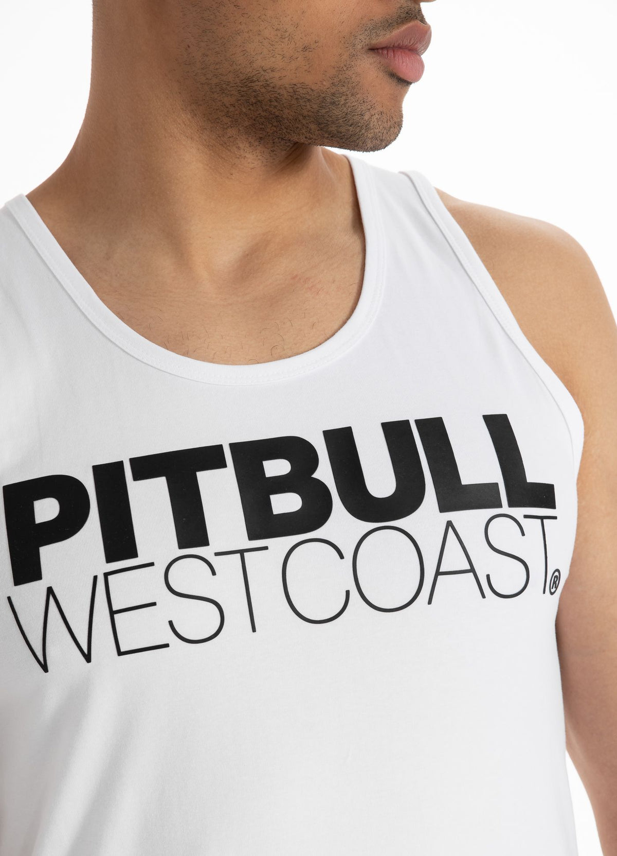 Tank Top Slim Fit TNT Weiß