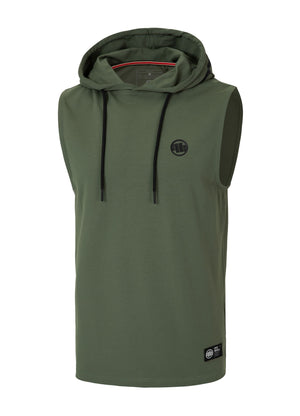 Hoodie Tanktop Hilltop - Olivgrün