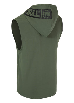 Hoodie Tanktop Hilltop - Olivgrün