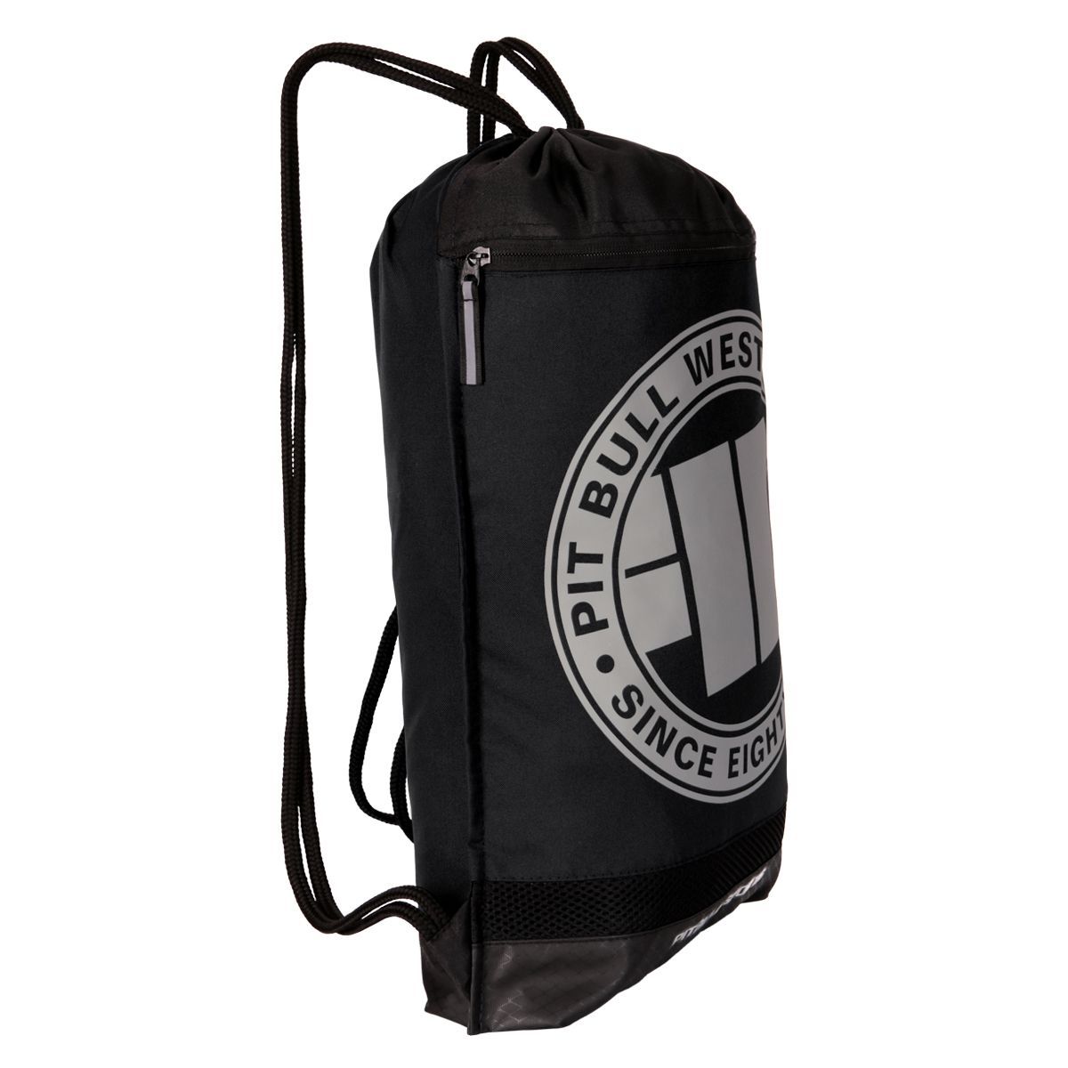 PitBull Gym Sack Tasche Schwarz