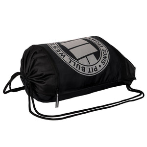 PitBull Gym Sack Tasche Schwarz