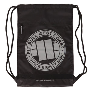 PitBull Gym Sack Tasche Schwarz