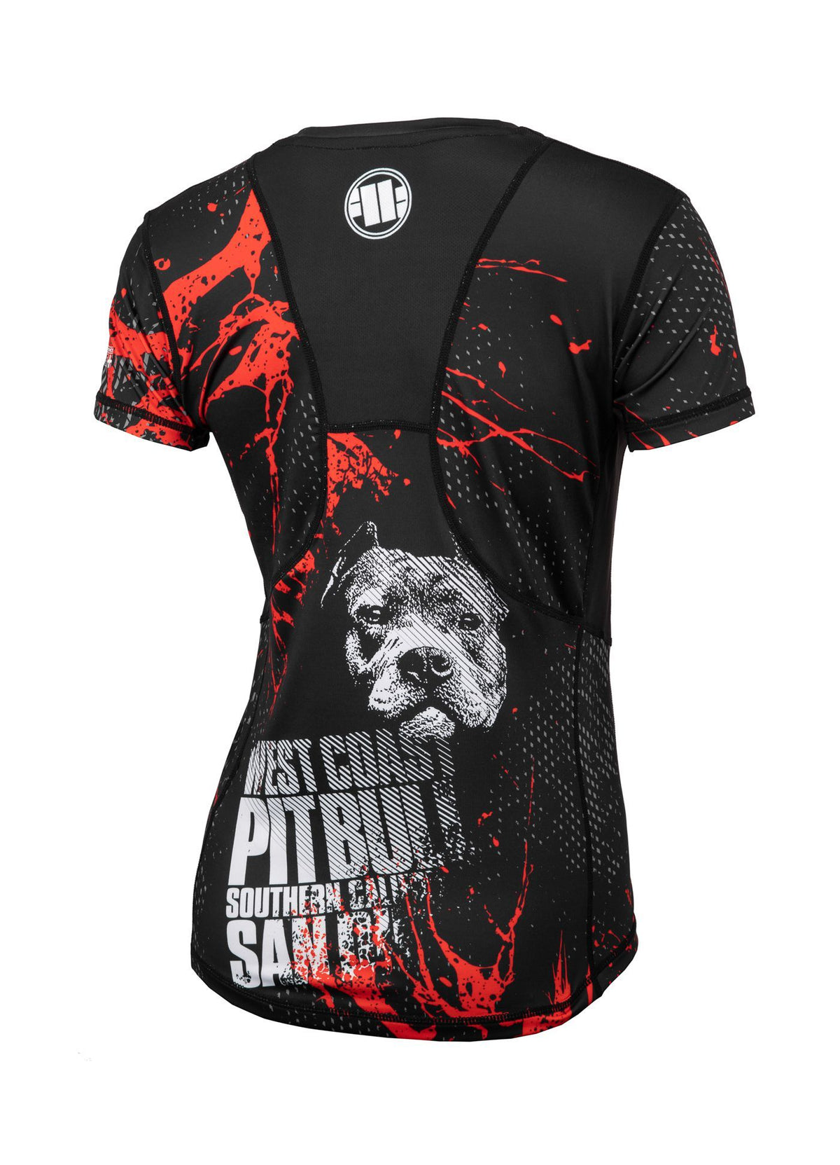 Damen Rashguard Mesh BLOOD DOG