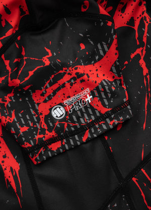 Damen Rashguard Mesh BLOOD DOG