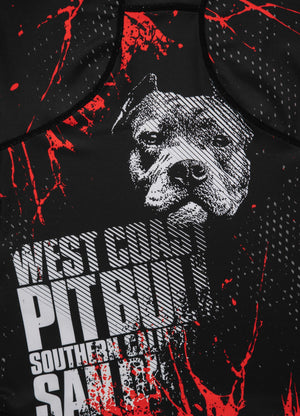 Damen Rashguard Mesh BLOOD DOG