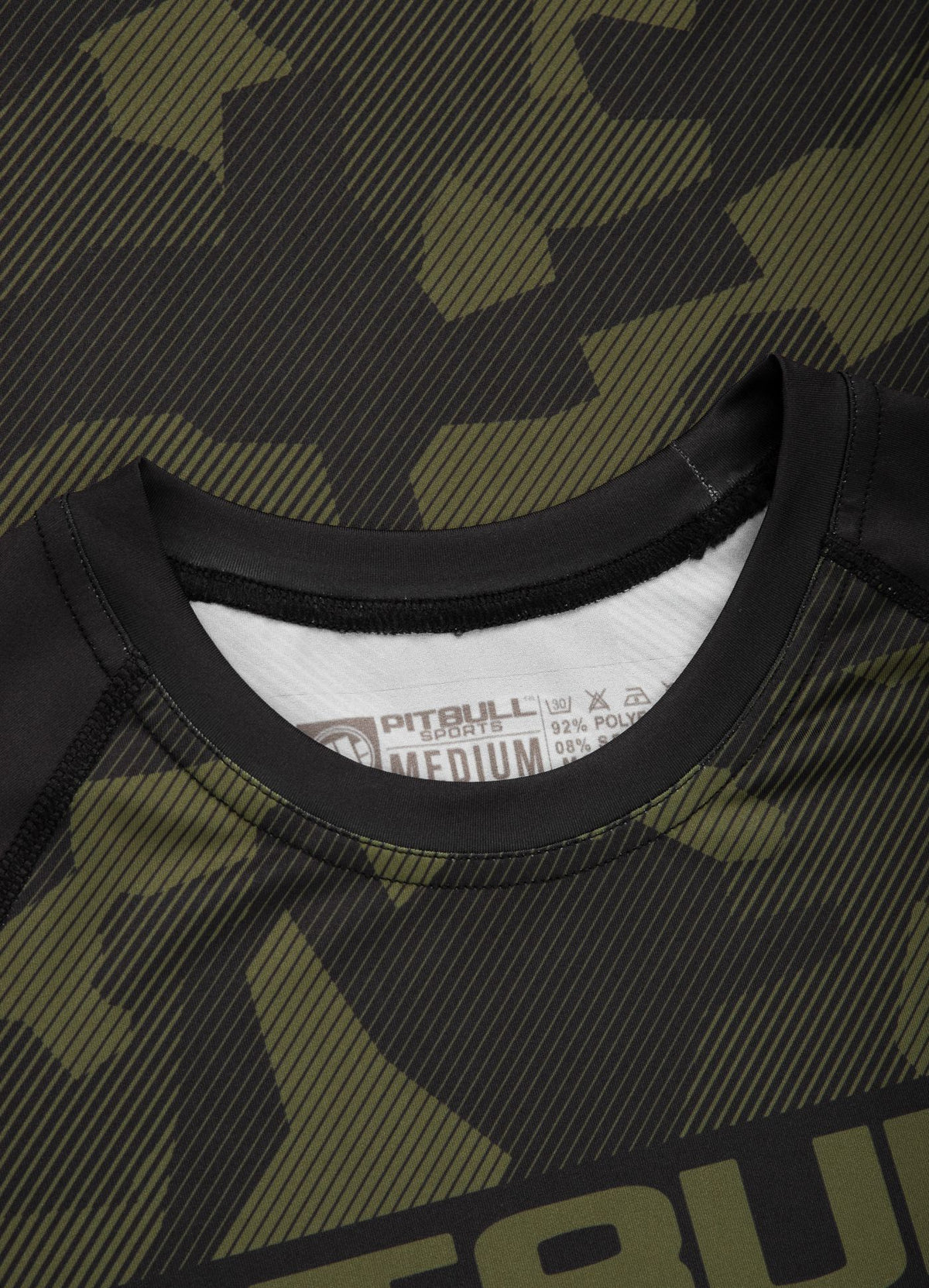 RASHGUARD KURZARM DILLARD CAMO OLIVE