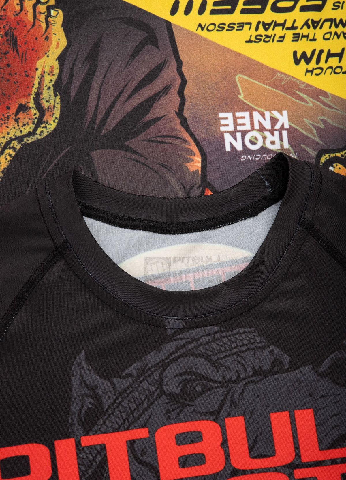 RASHGUARD KURZARM MASTER OF MUAY THAI 2 SCHWARZ
