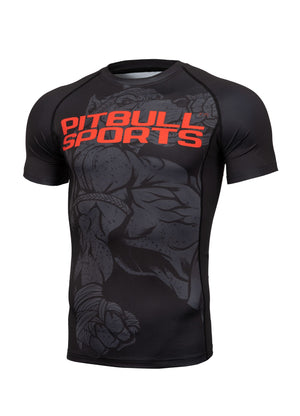 RASHGUARD KURZARM MASTER OF MUAY THAI 2 SCHWARZ