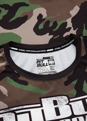 Rashguard Mesh-T-Shirt CAMO BOXING Woodland Camo