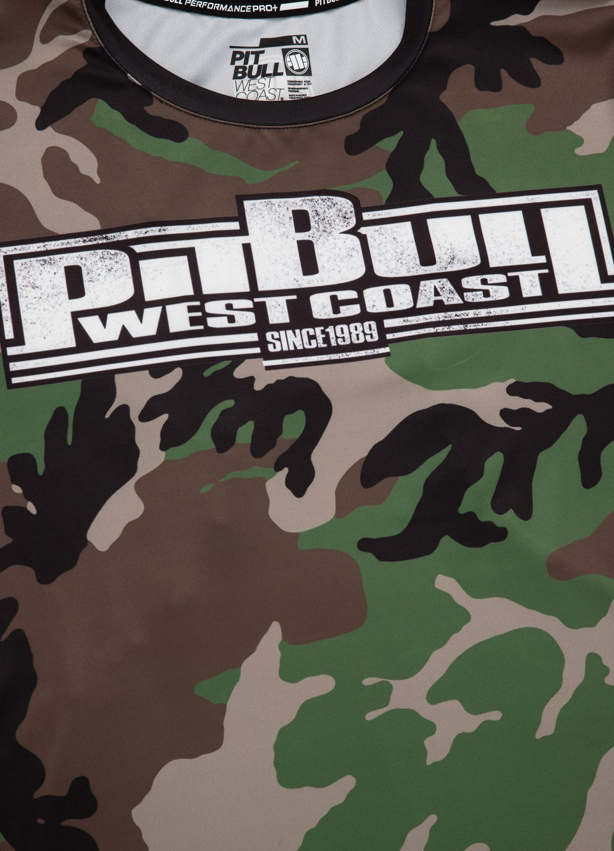 Rashguard Mesh-T-Shirt CAMO BOXING Woodland Camo
