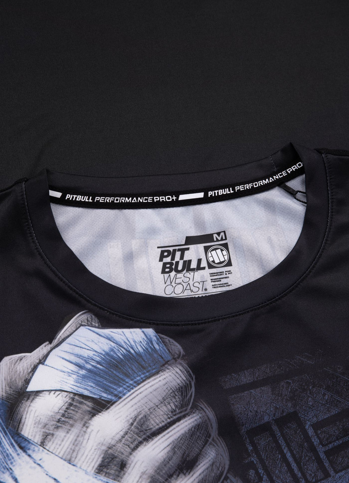 Rashguard Mesh FIGHT DIVISION Schwarz 