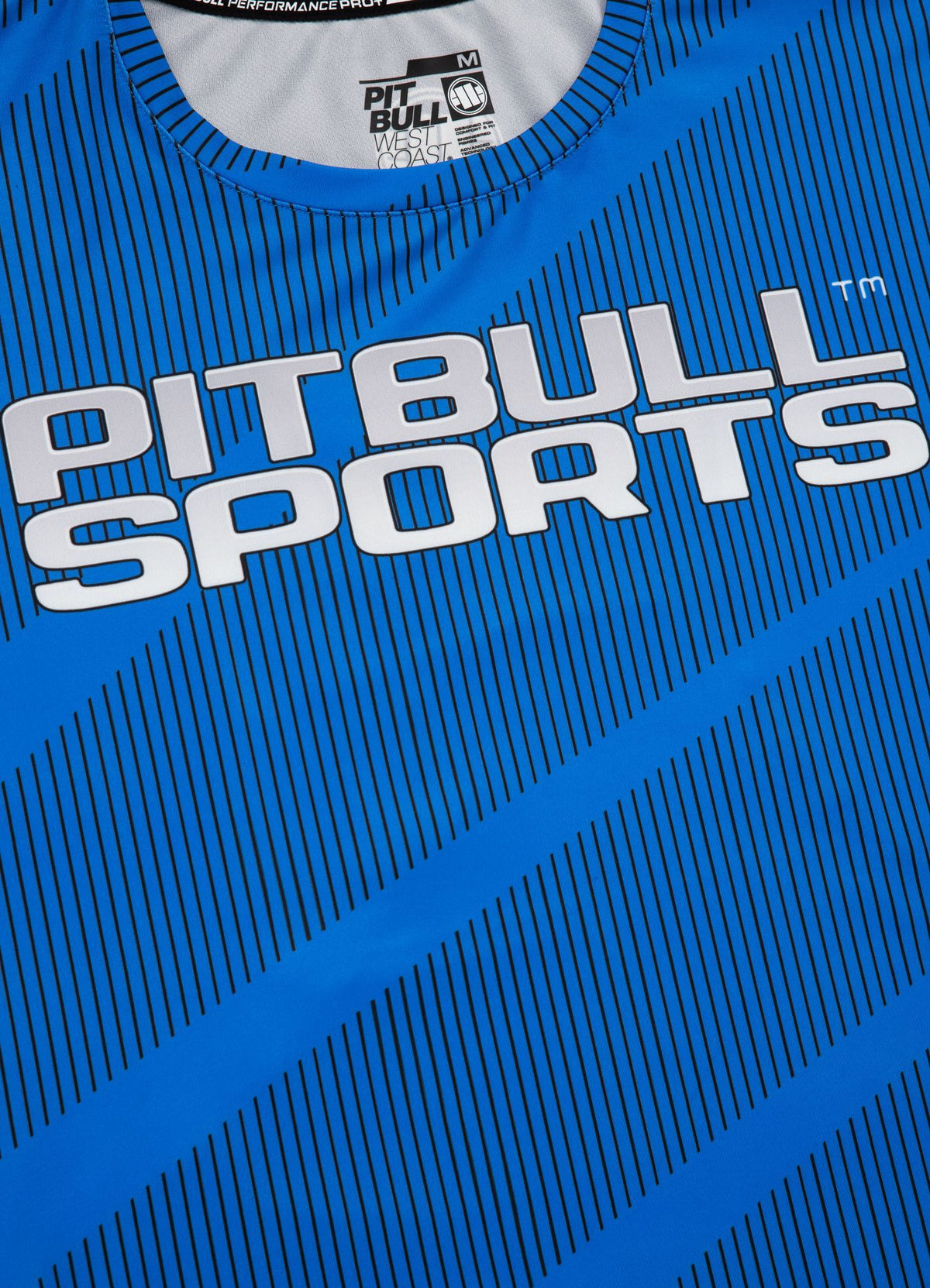 Rashguard Mesh NET PITBULL SPORTS Königsblau