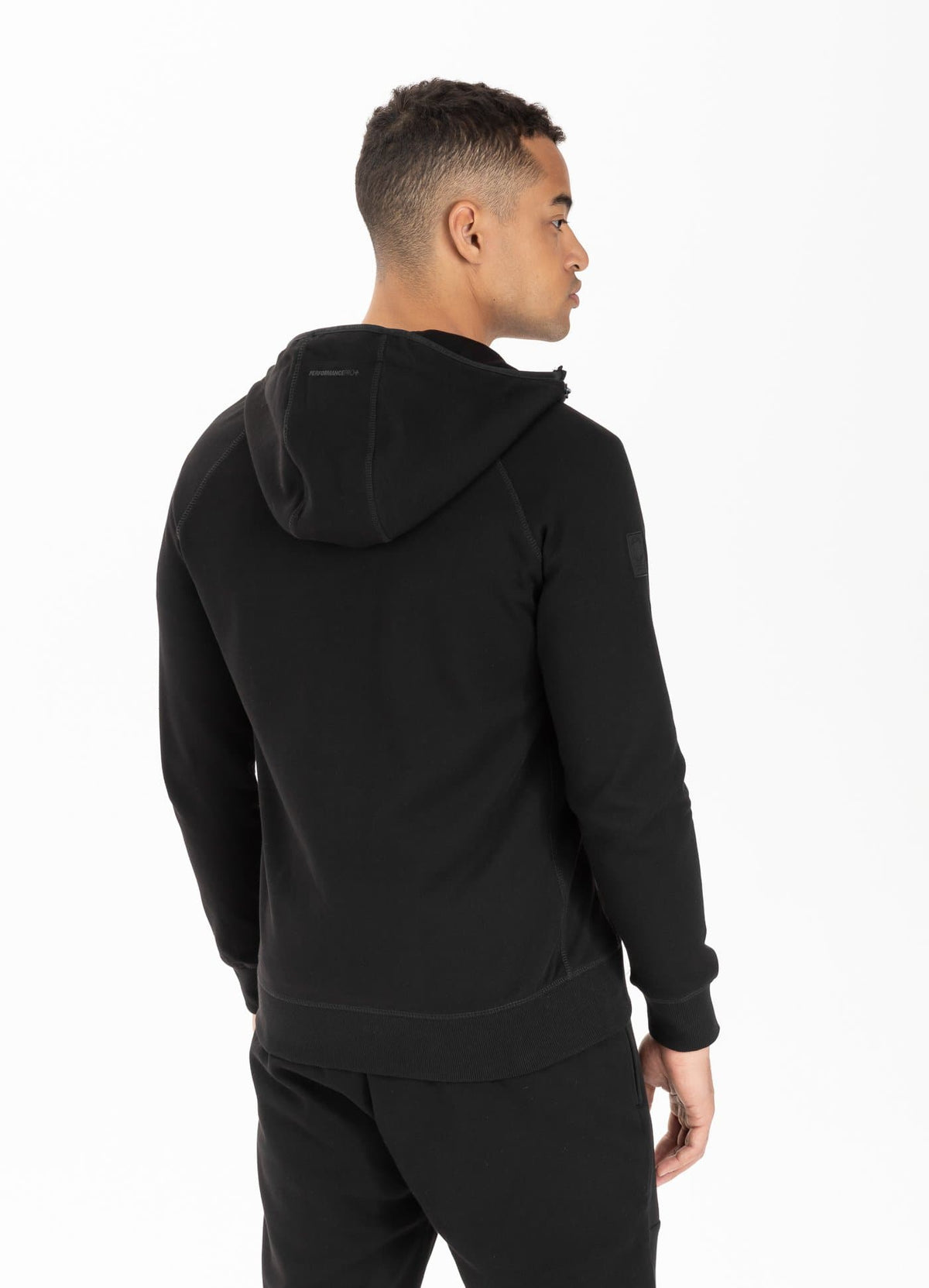 Hooded Sweatjacket HARRIS Black - Pitbull West Coast International Store 