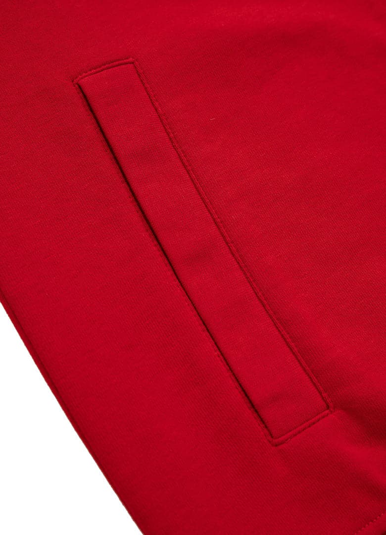 Bluza rozpinana NASSAU Czerwona - kup z Pit Bull West Coast Oficjalny Sklep 
