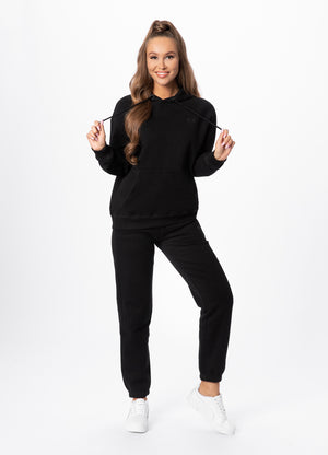 NEW LOGO Oversize black hoodie - Pitbull West Coast International Store 