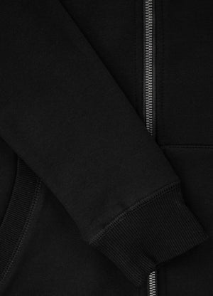 Women's hooded zip DAISY French Terry Black - Pitbull West Coast International Store 
