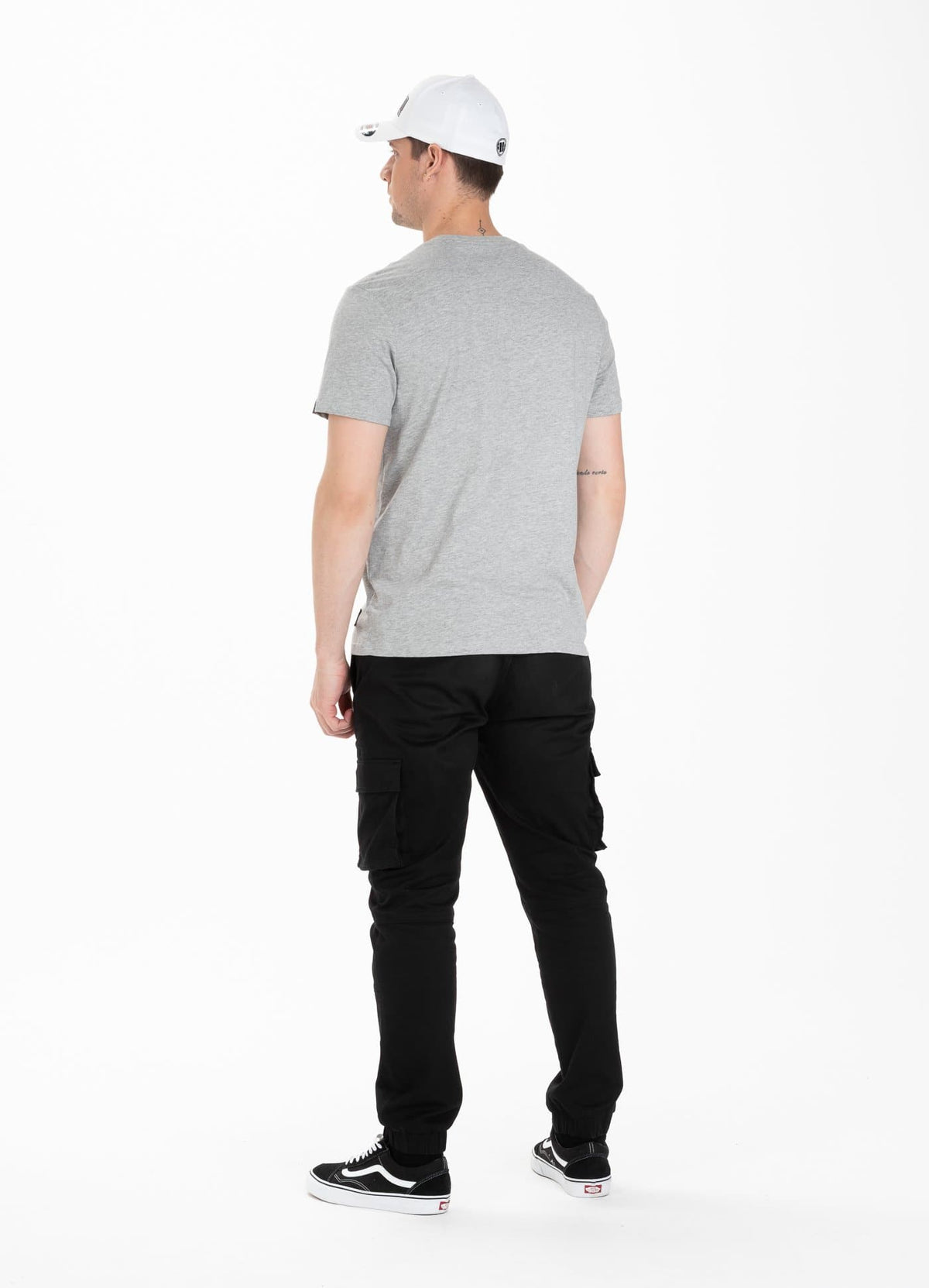 T-Shirt SMALL LOGO 21 Grey MLG - Pitbull West Coast International Store 