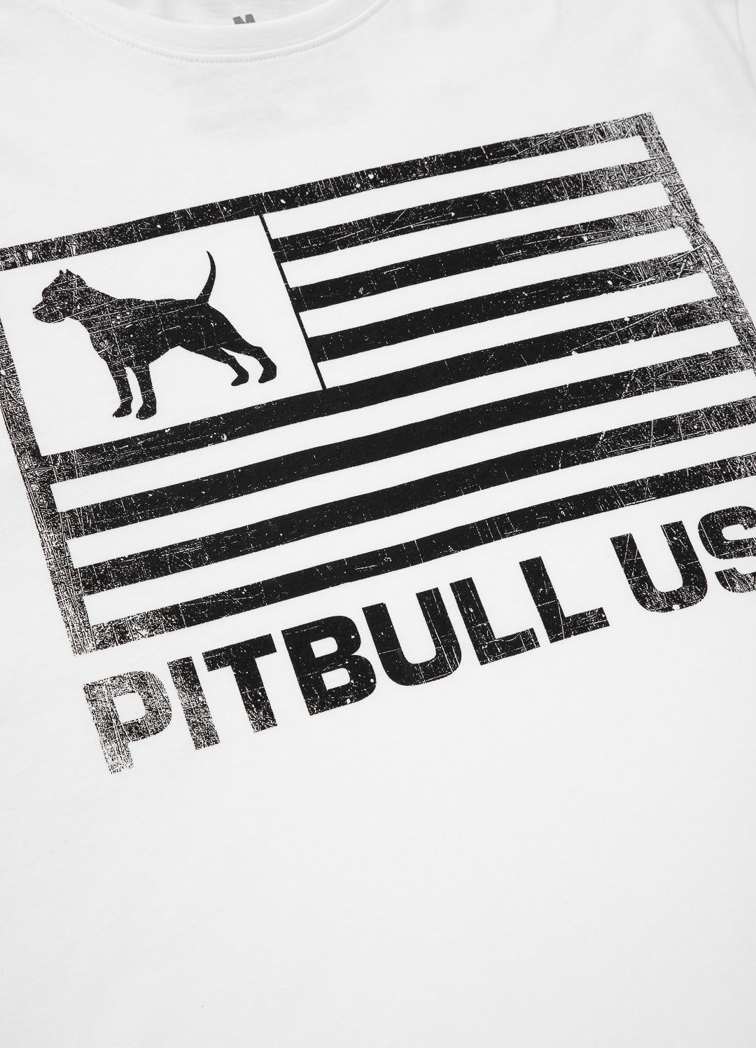 T-shirt PITBULL USA 160 GSM White - Pitbull West Coast International Store 