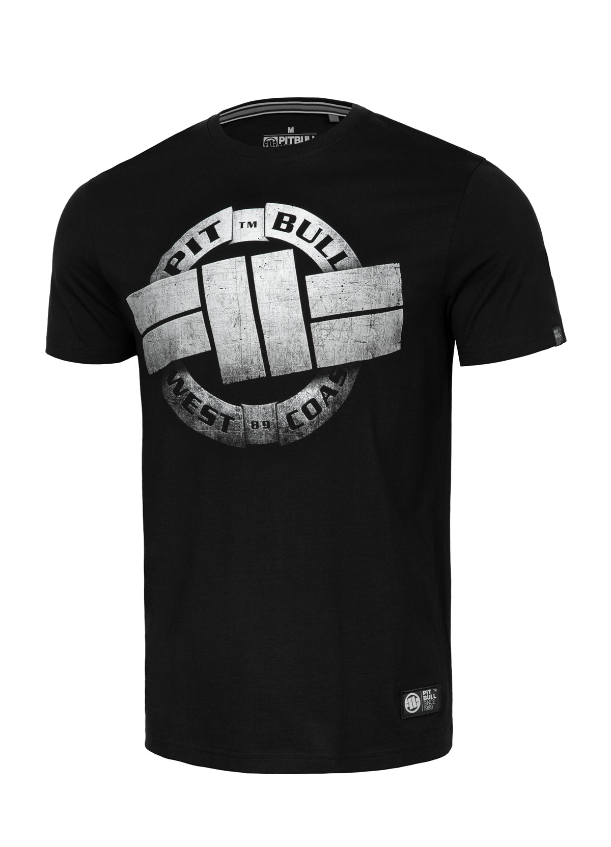 STEEL LOGO T-Shirt Black - Pitbullstore.eu