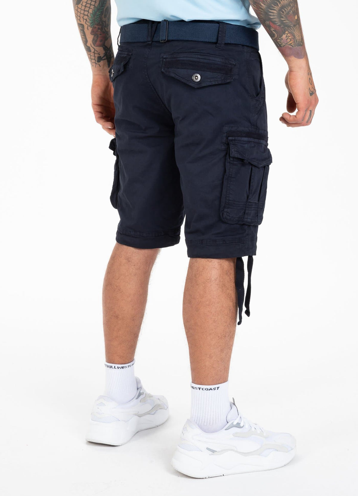 Cargo shorts CARVER Dark Navy - Pitbull West Coast International Store 