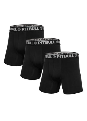 Boxer Shorts VI 3pack Black - Pitbull West Coast International Store 