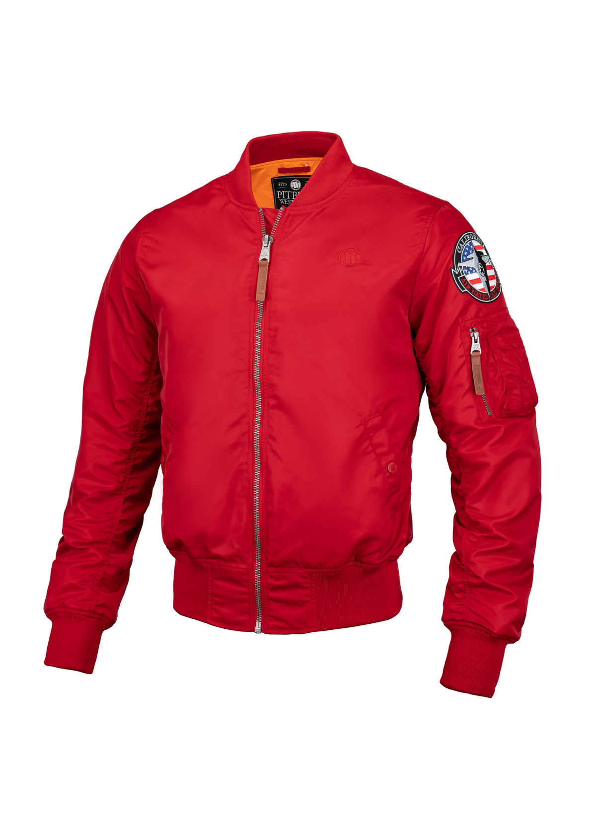 MA-1 Flight Jacket Red - Pitbull West Coast International Store 