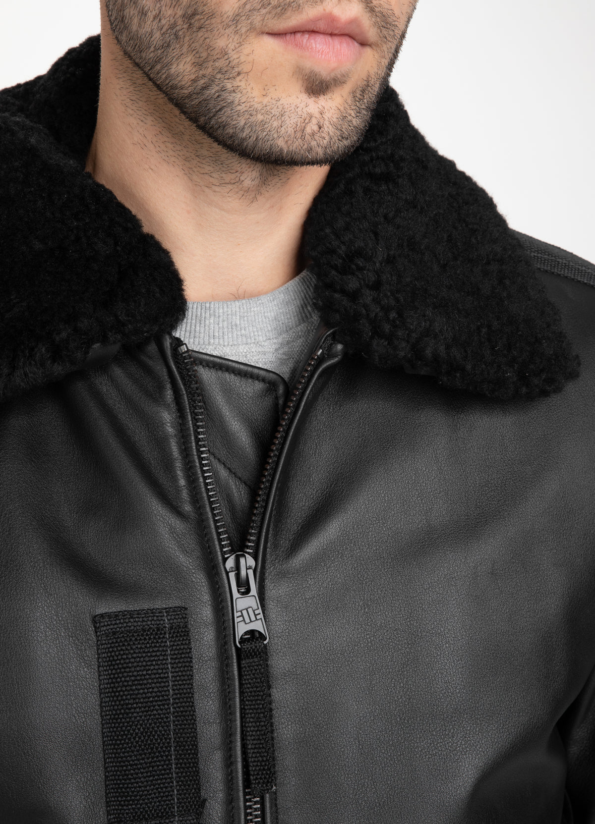 Leather Jacket BRANDO Black - Pitbull West Coast International Store 