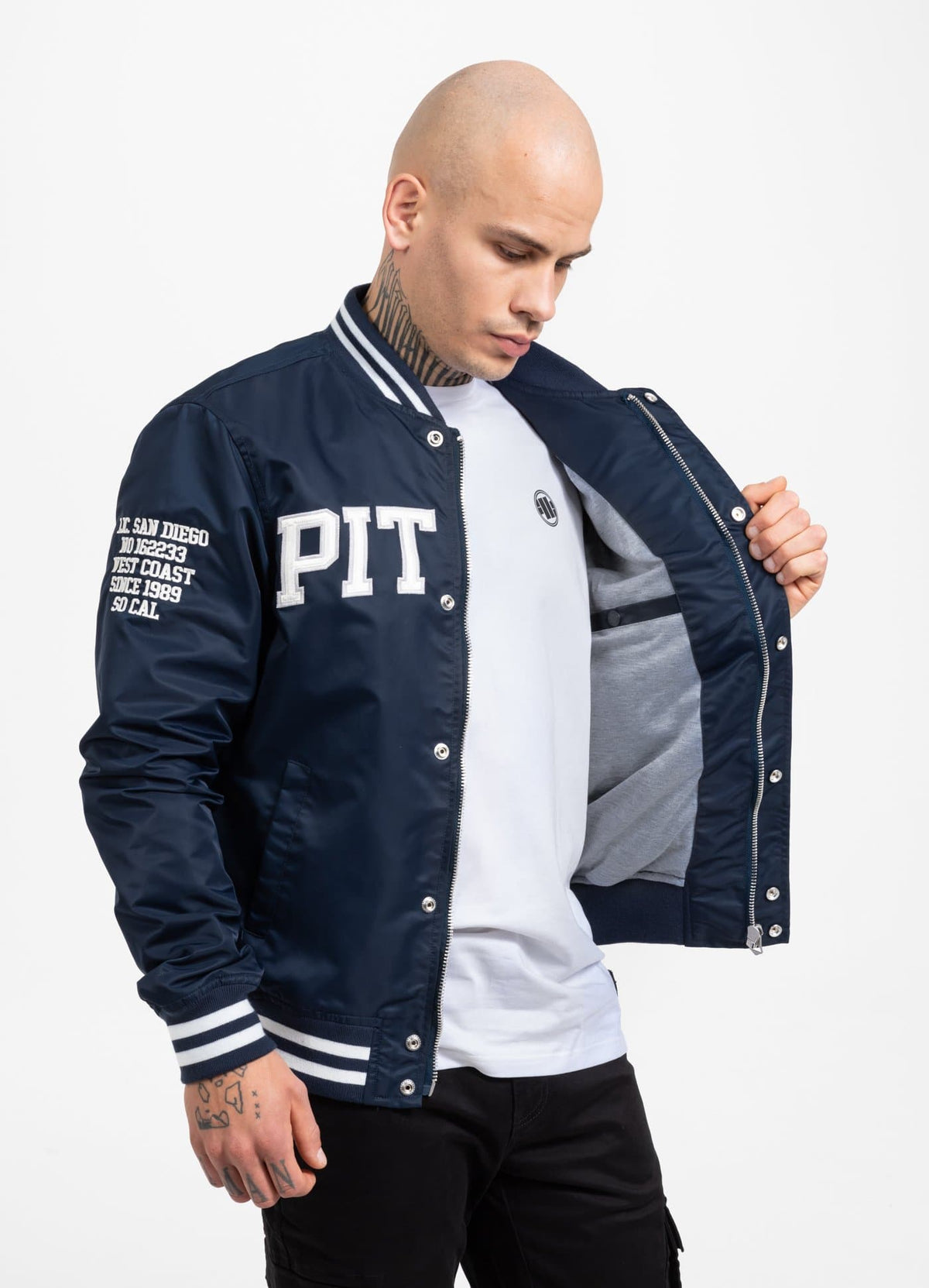 Jacket TYRIAN Dark Navy - Pitbull West Coast International Store 